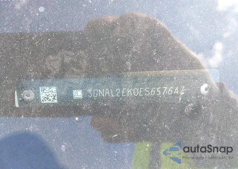 2014 Chevrolet Captiva Sport 2Ls из США, поврежденный, VIN 3GNAL2EK0ES657647